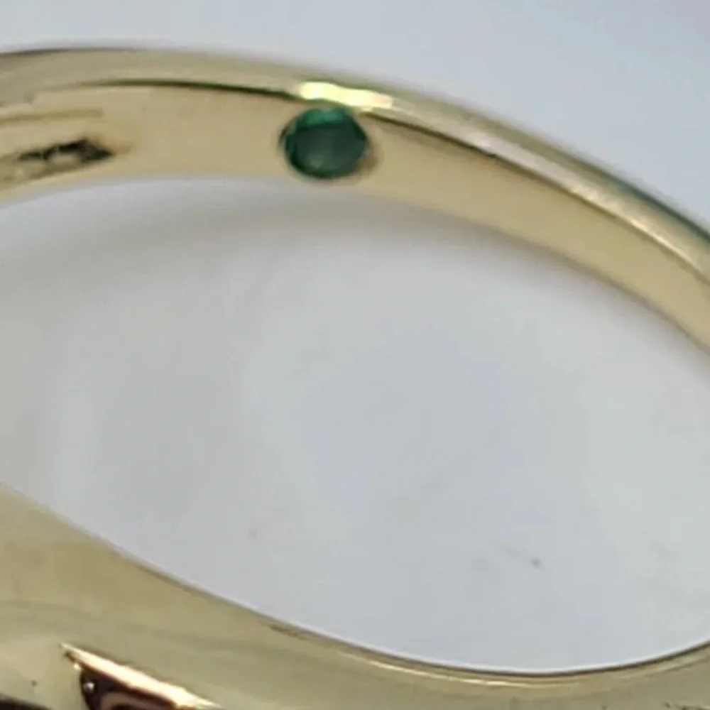 Jane Seymour Gold over sterling silver ring